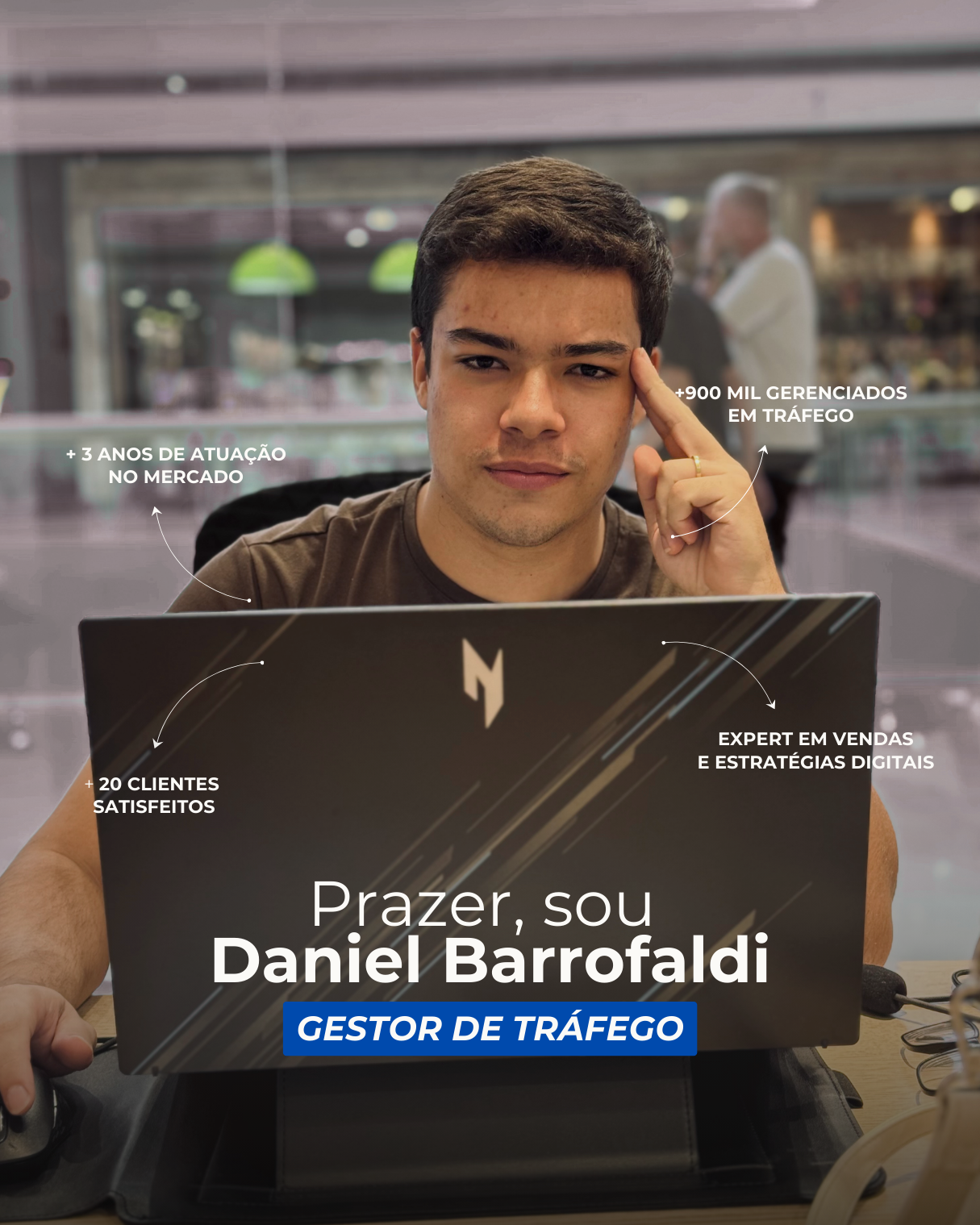 Daniel Barrofaldi, estrategista em aquisição e growth